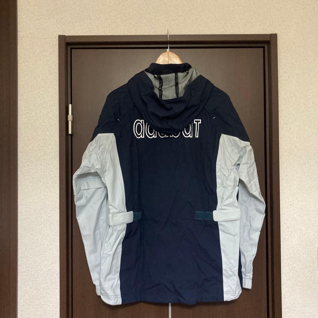 adabat アダバット ナイロン セットアップ ネイビー 48 美品 ゴルフ