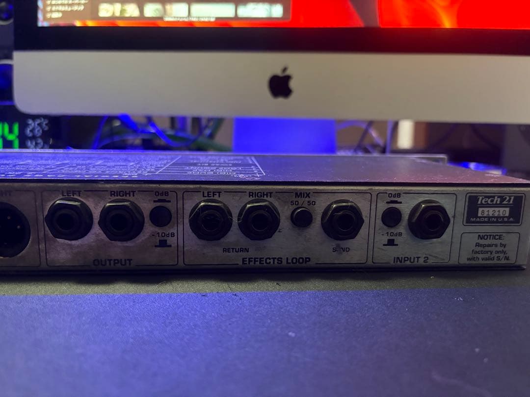 ギター tech21 SansAmp PAS-1