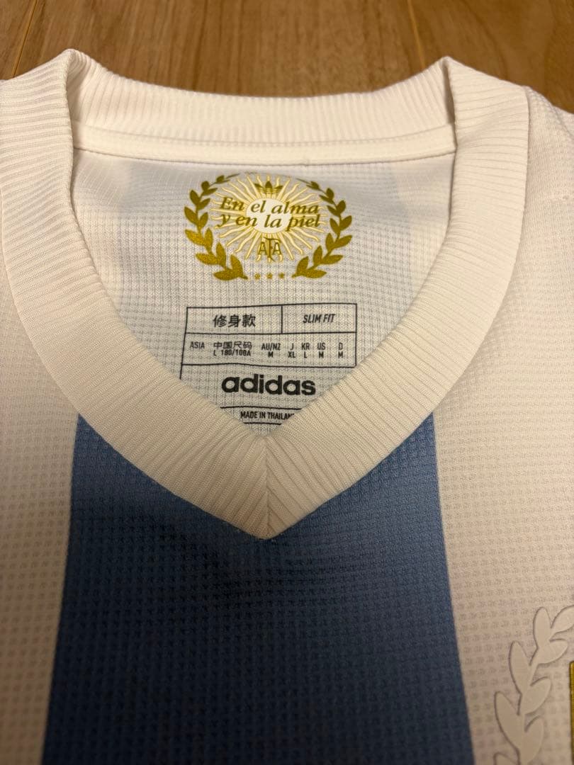 adidas アルゼンチン代表50th アニバーサリーユニフォー ム半袖