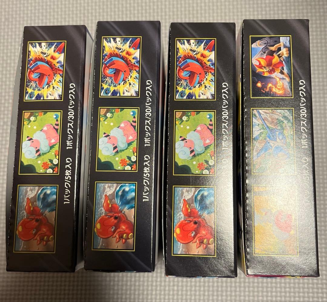 ポケモンカード　ニンジャスピナー　メガシンフォニア　シュリンクなし　4BOX
