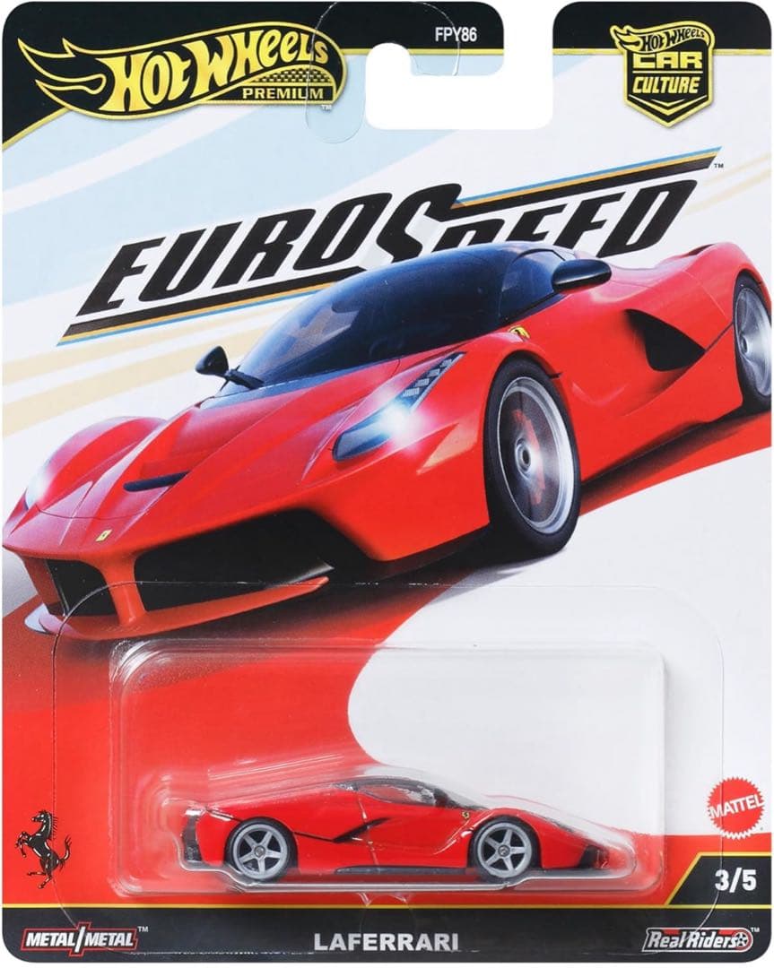 ホットウィール (4点) 499P、ラ・フェラーリ、ポルシェ 911、RWB