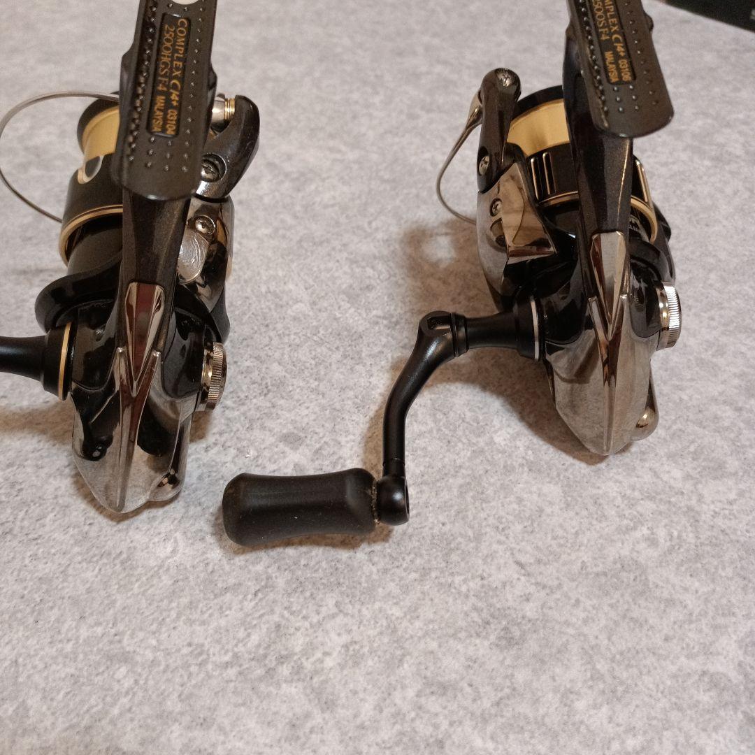シマノ 13コンプレックスCI4+ 2500HGS、2500S F4 2台セット