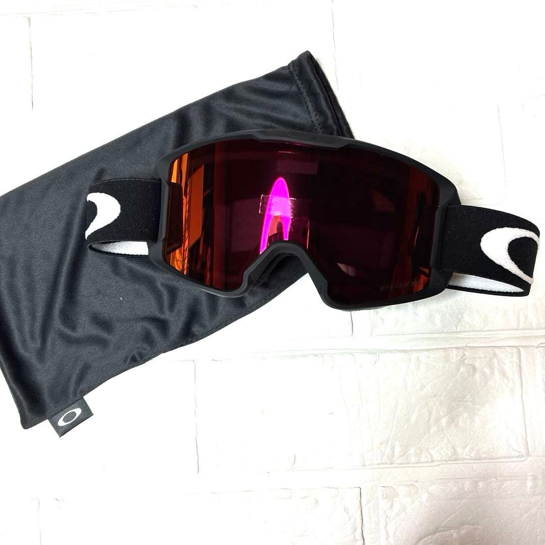 スノーゴーグルOAKLEYプリズムラインマイナー　ユースジュニアブラック訳あり