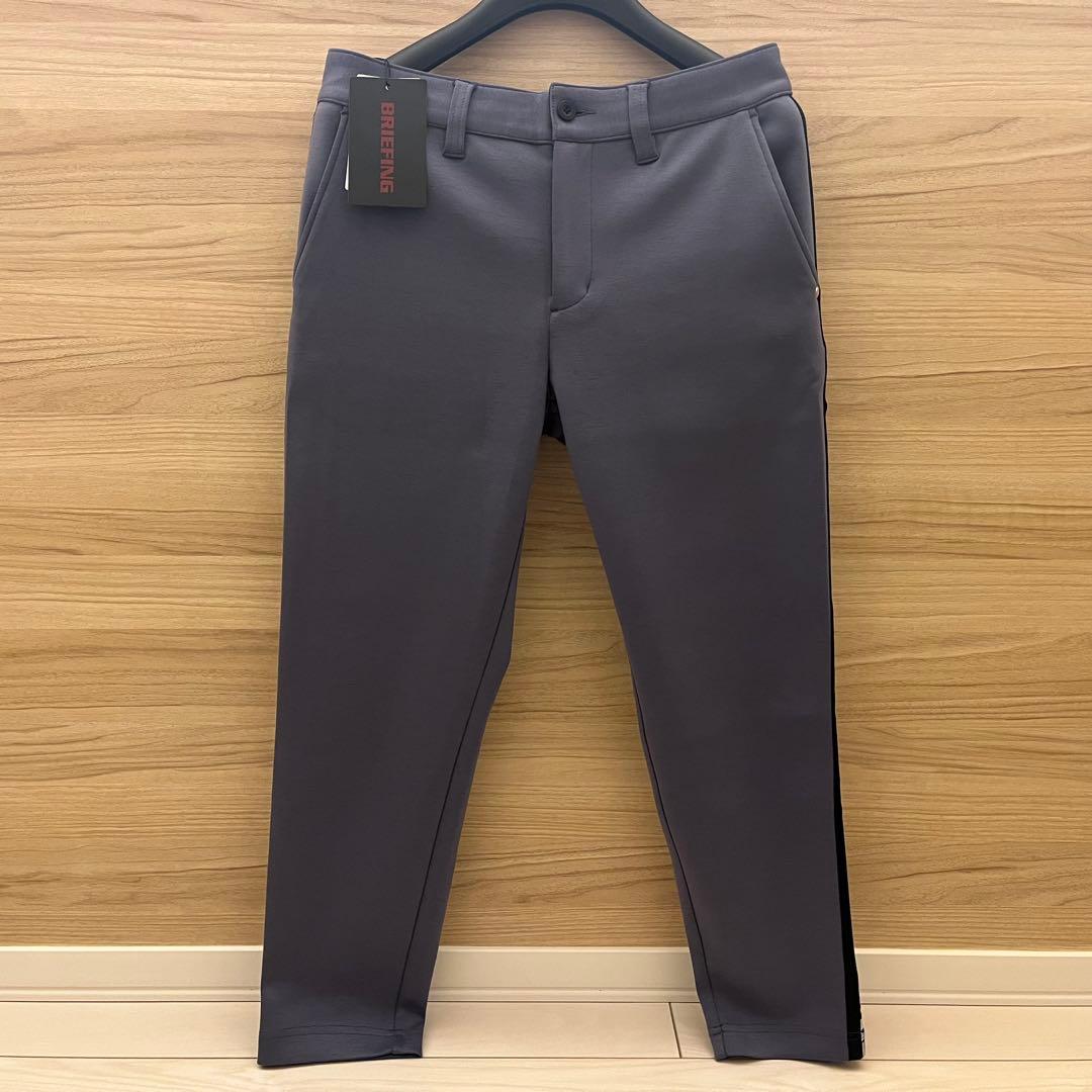 新品★34,100円 BRIEFING ラインロゴパンツ ゴルフズボン M