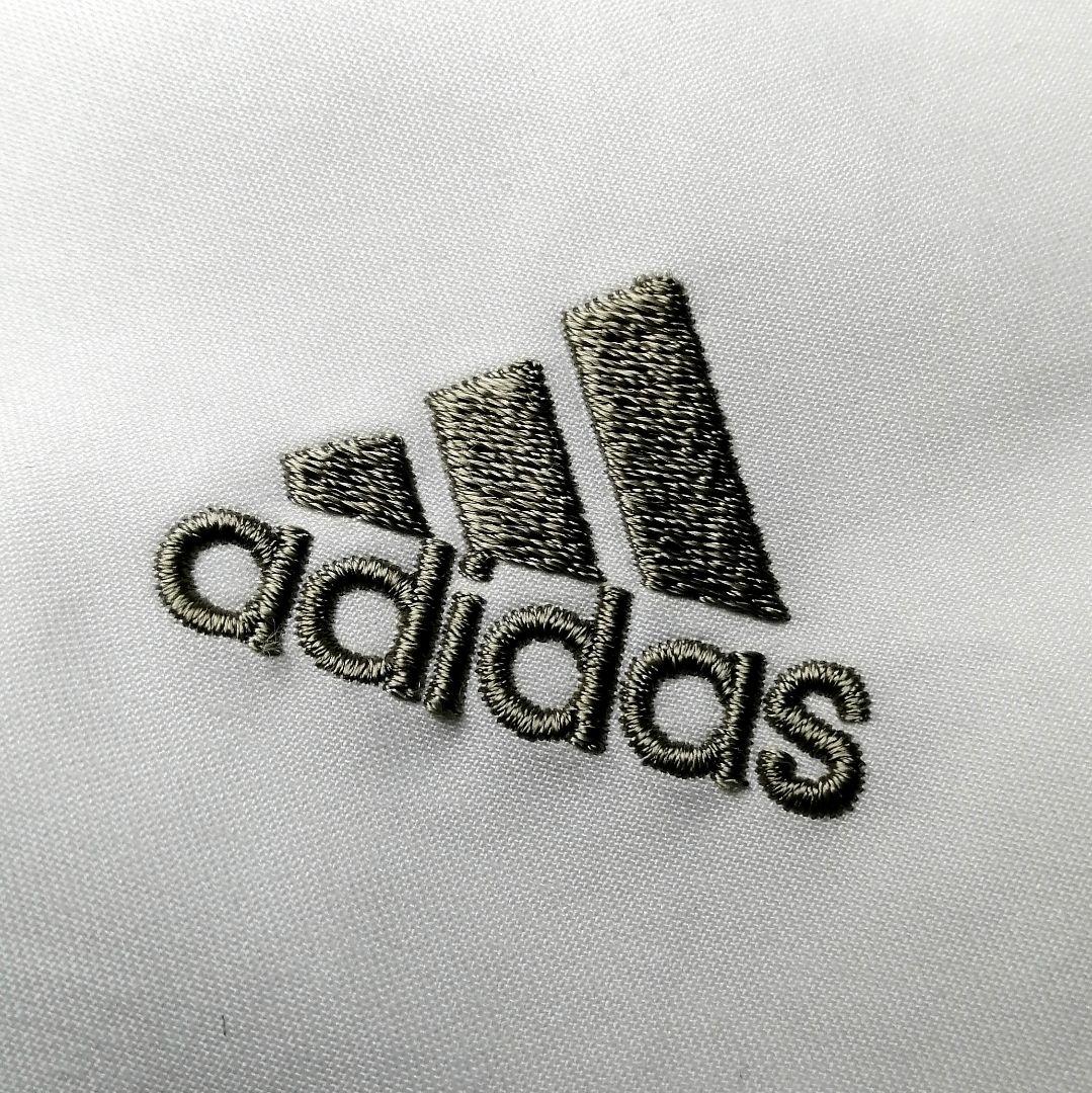 ★アディダス★ピステ プラクティスシャツ 人気 Y2K 金刺繍ロゴ M ゴルフ