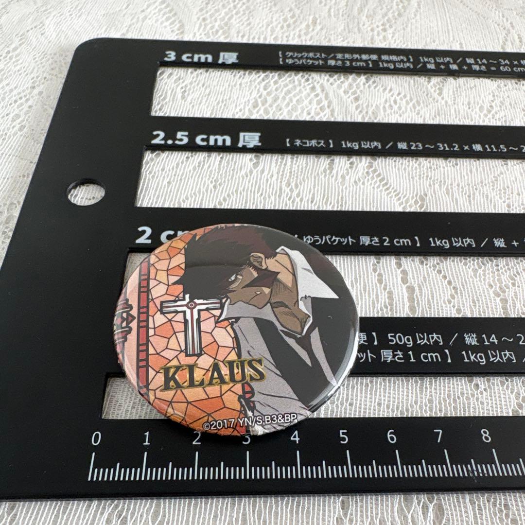 【匿名配送】血界戦線 ＆ BEYOND 缶バッジ クラウス