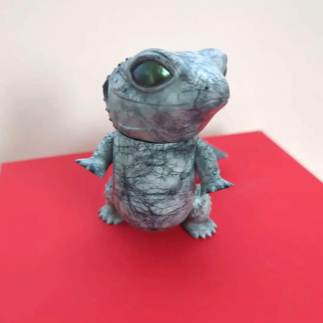 ヒョウモントカゲモドキ　レオパ　ソフビ　フィギュア　爬虫類　トカゲ　ヤモリ