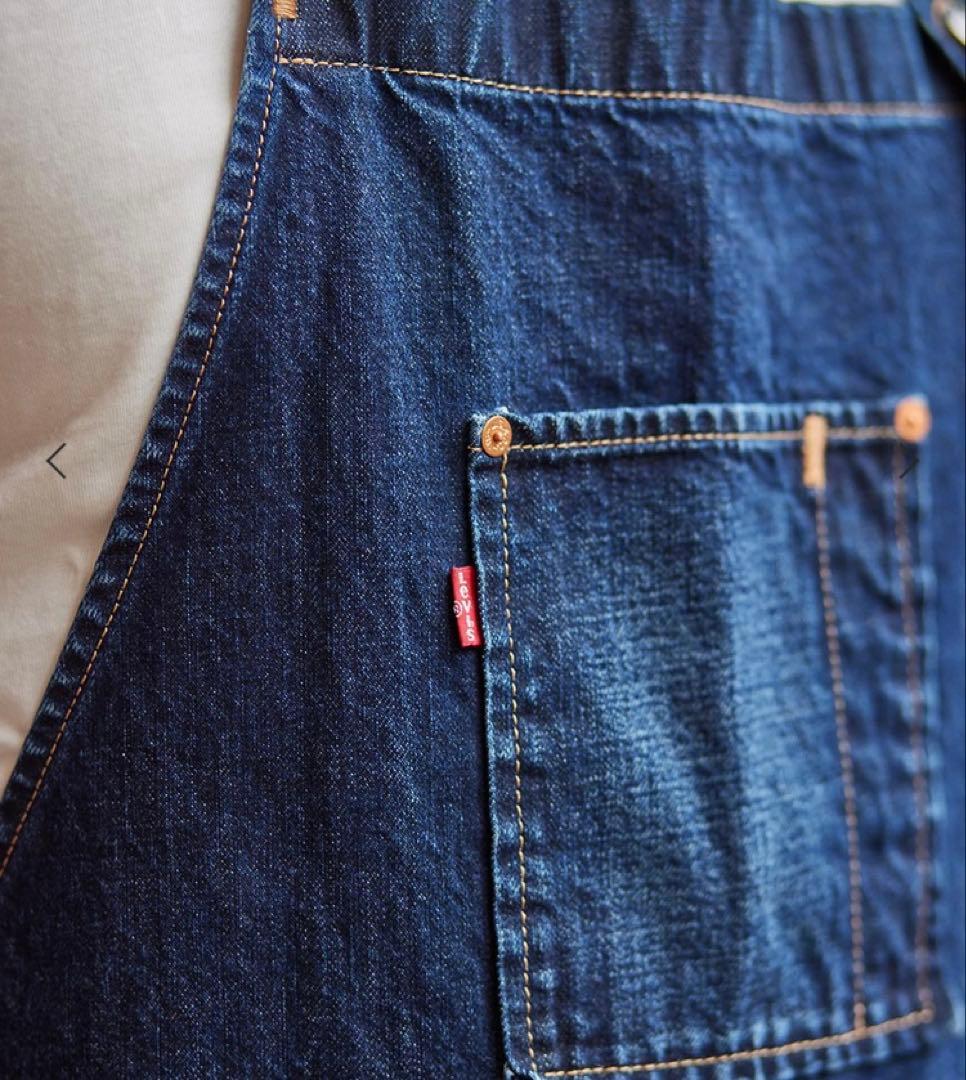 【新品未使用】Levi's リーバイス デニムエプロン ブルー