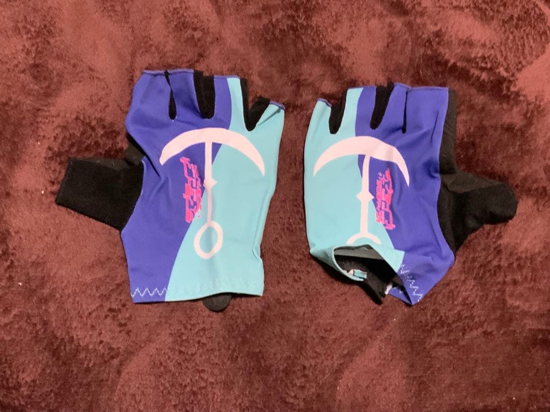 Aqours サイクルジャージ 渡辺曜　３ＸＬ　グローブＬサイズセット