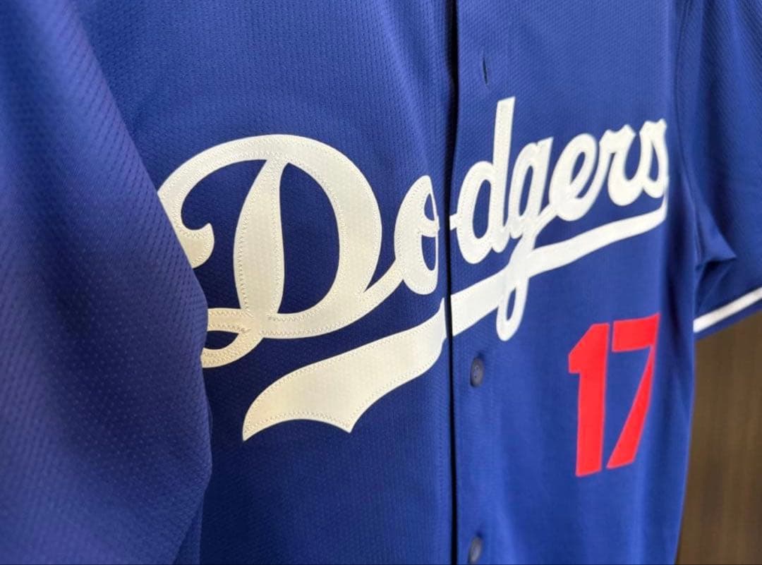 大谷翔平 ドジャース XL 青 タグ付き