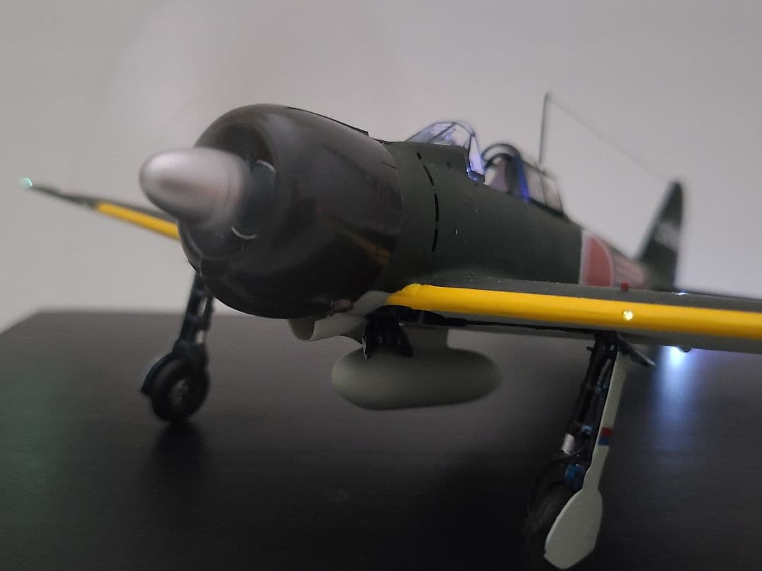 マギウス 零式艦上戦闘機21型 岩本飛曹長乗機リアルモーターライズ完成品