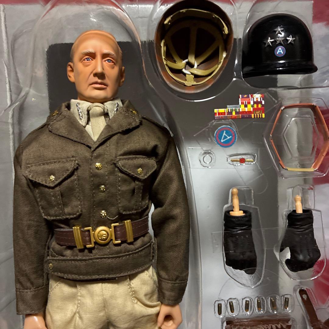 ドラゴンモデルズ製1/6アメリカ第3軍指揮官パットン陸軍大将