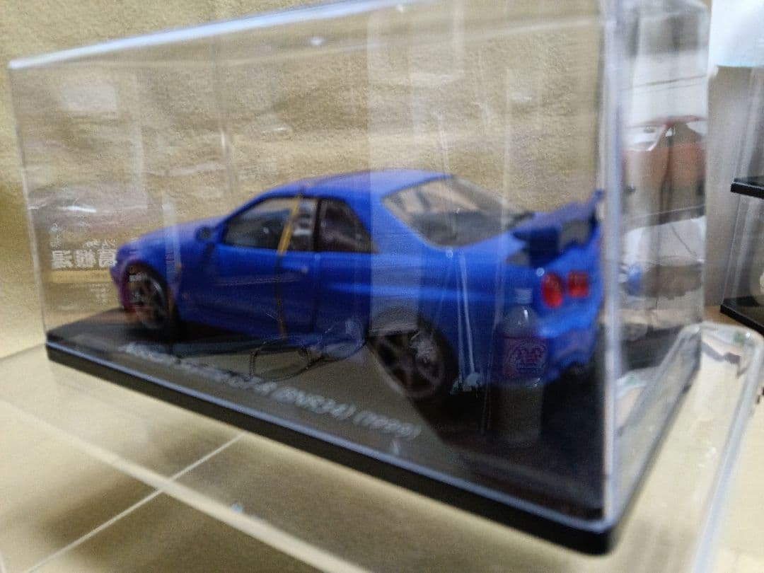 新品クリアケース1/24スカイラインGT-R（BNR34）美品