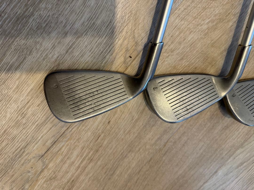 PING G25 アイアン5本（6I-9I,W） 紫リシャフト・グリップ交換