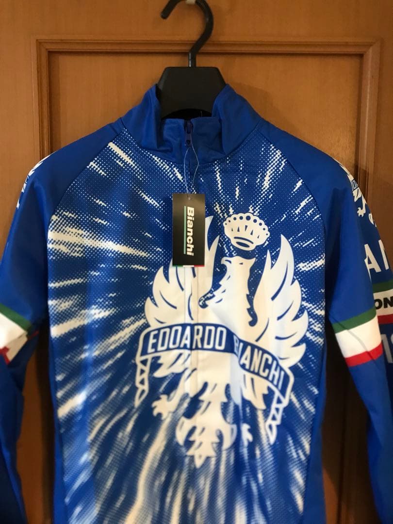 サイクル ジャージ ウェア L ビアンキ イーグルフラッシュウインド 自転車
