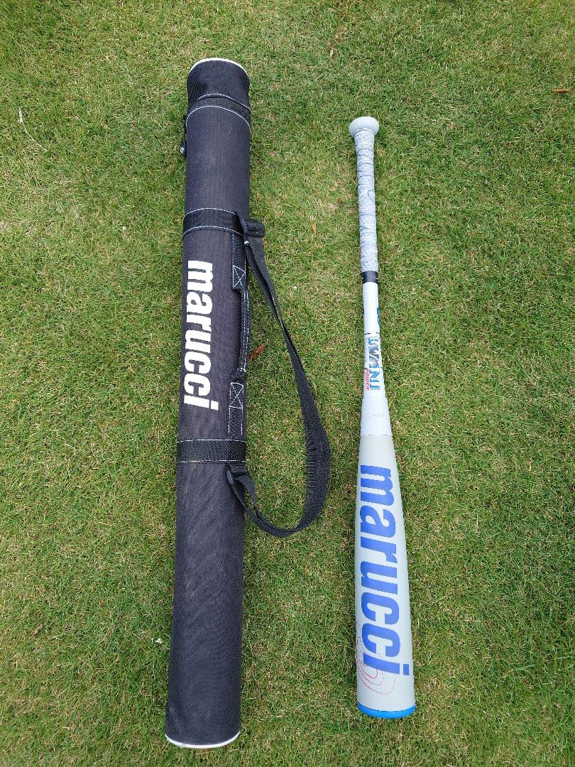 青ワニ　少年軟式　80cm Marucci 軟式バット バットケース付き