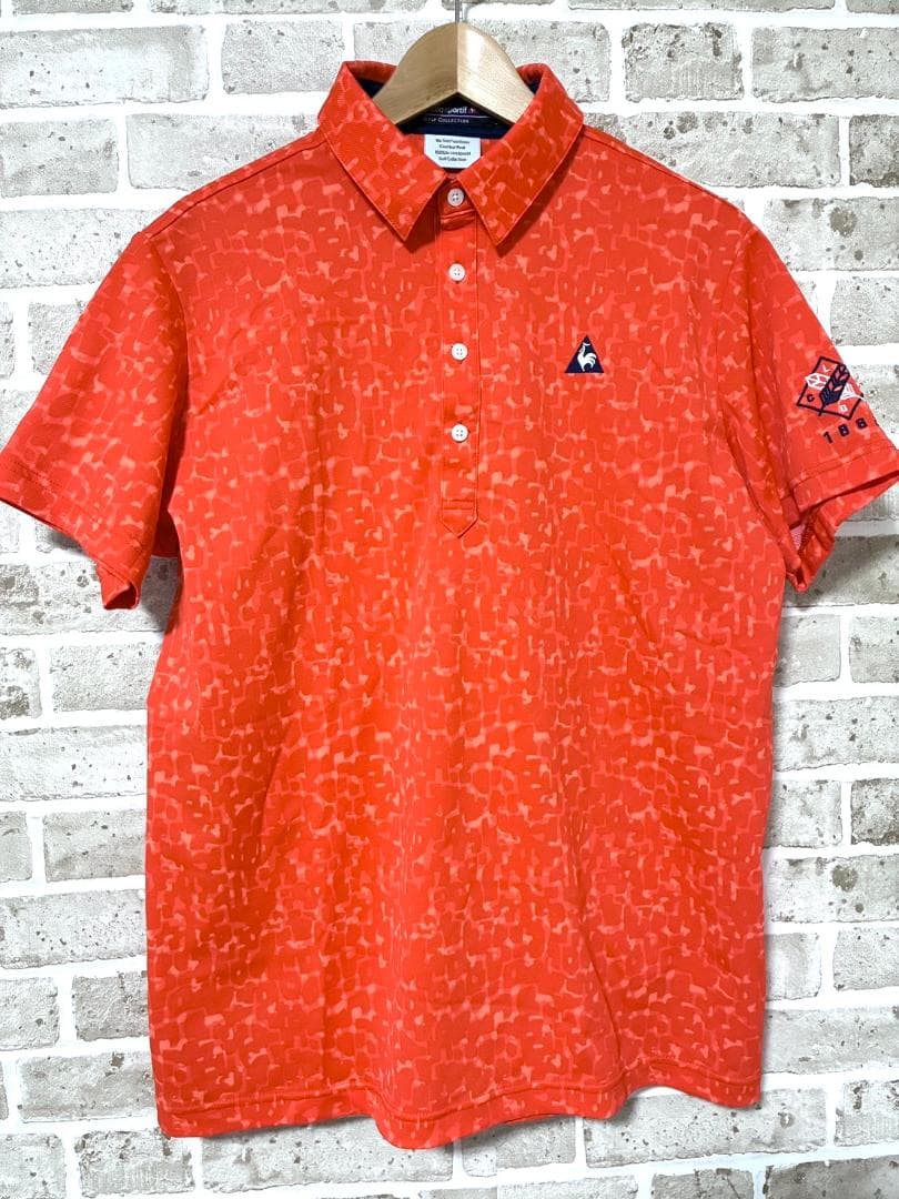 【ゆったりサイズ✨】ルコックスポルティフゴルフ メンズ 半袖 ポロシャツ LL