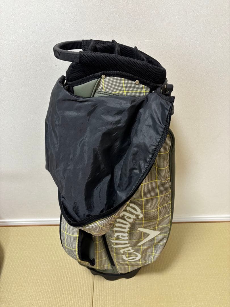 Callaway チェック柄キャディバッグ