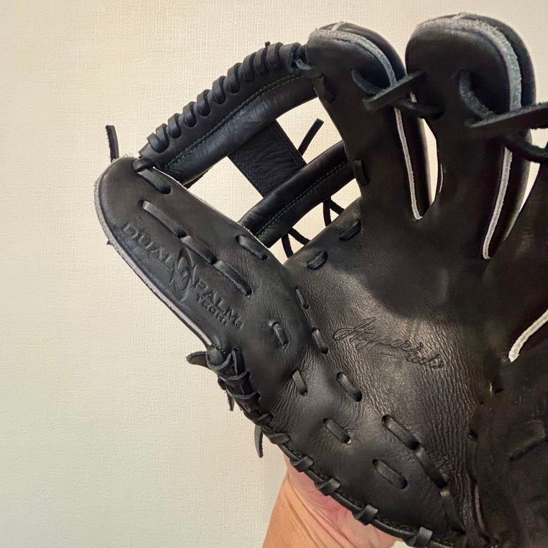 ローリングス コユニ Rawlings 型抜群 軟式グローブ 黒 超美品