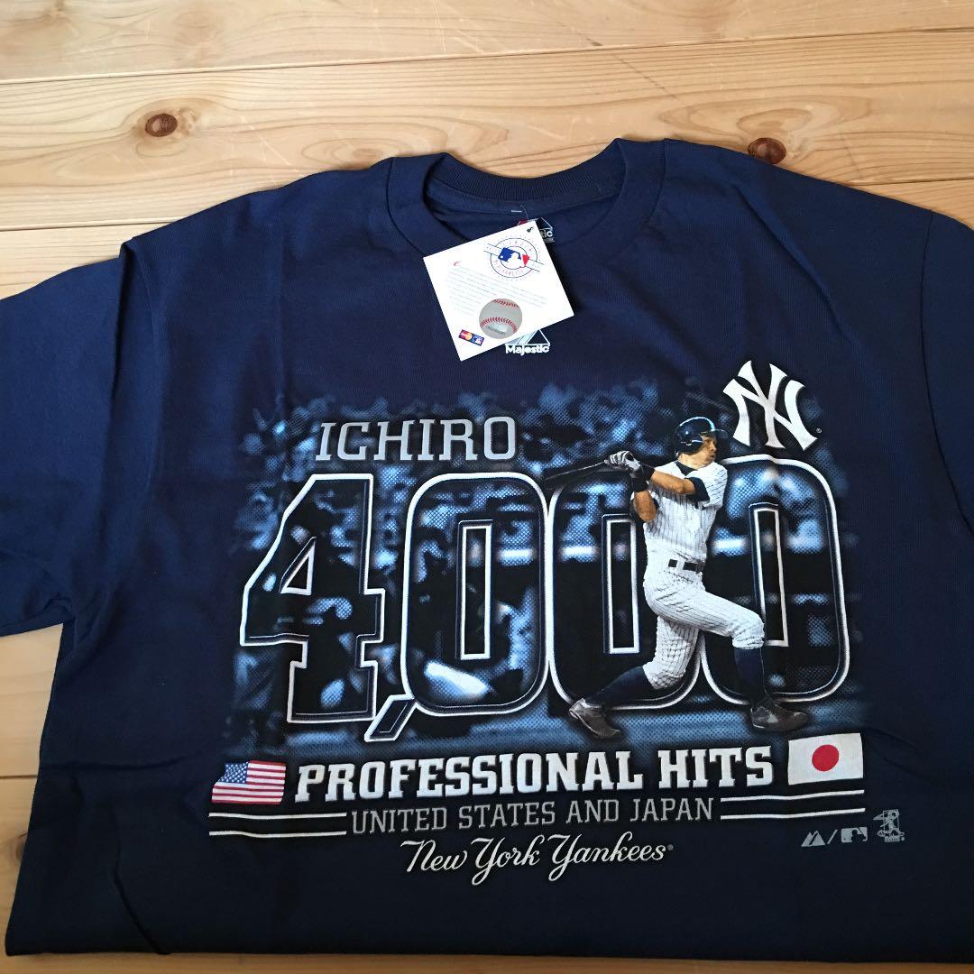 イチロー4000本安打記念 Tシャツ 新品タグ付き