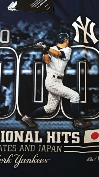 イチロー4000本安打記念 Tシャツ 新品タグ付き