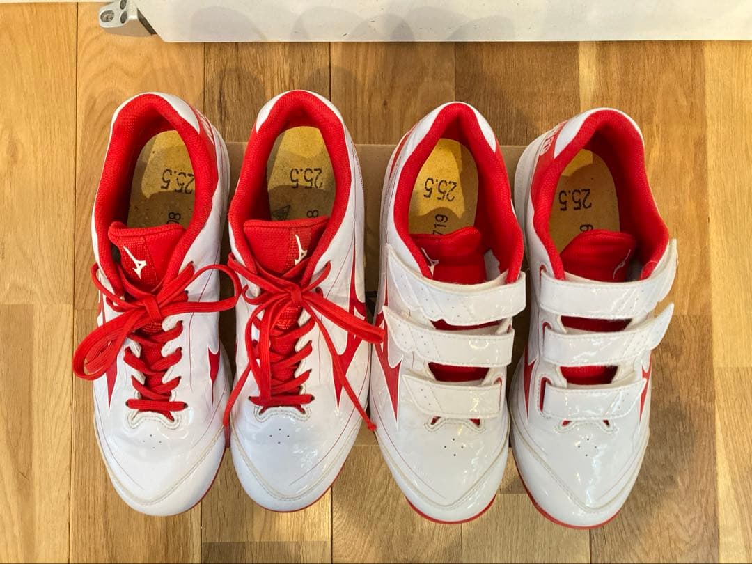 Mizuno 野球 スパイク トレーニング シューズ25.5cm