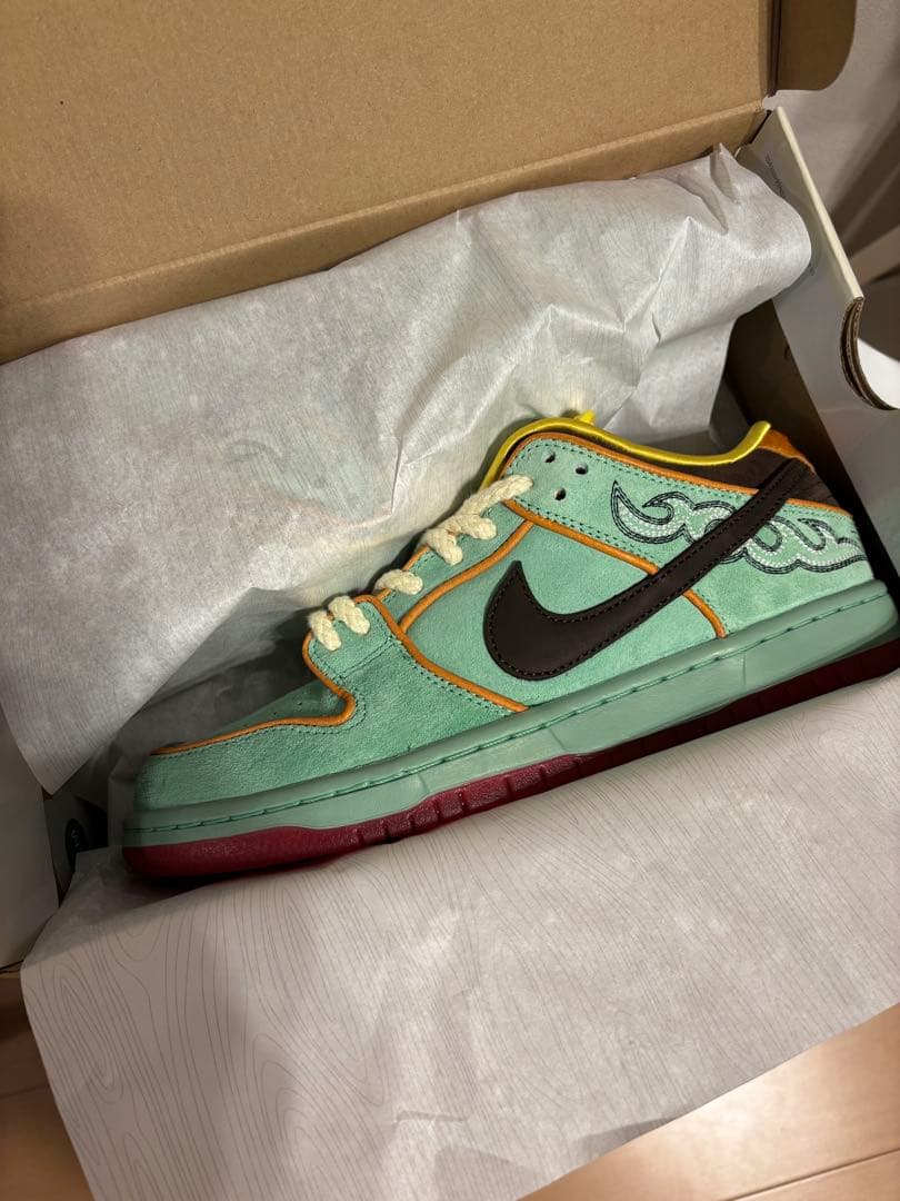 【27•未使用】NIKE SB DUNK LOW PRO\"TOURMALINE\"