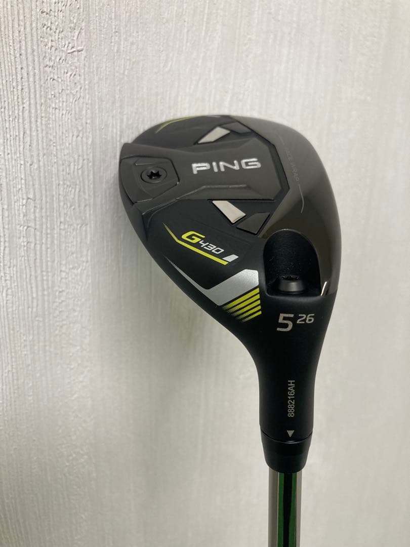 超美品 G430 U5 26度 PING TOUR 2.0 CHROME 85
