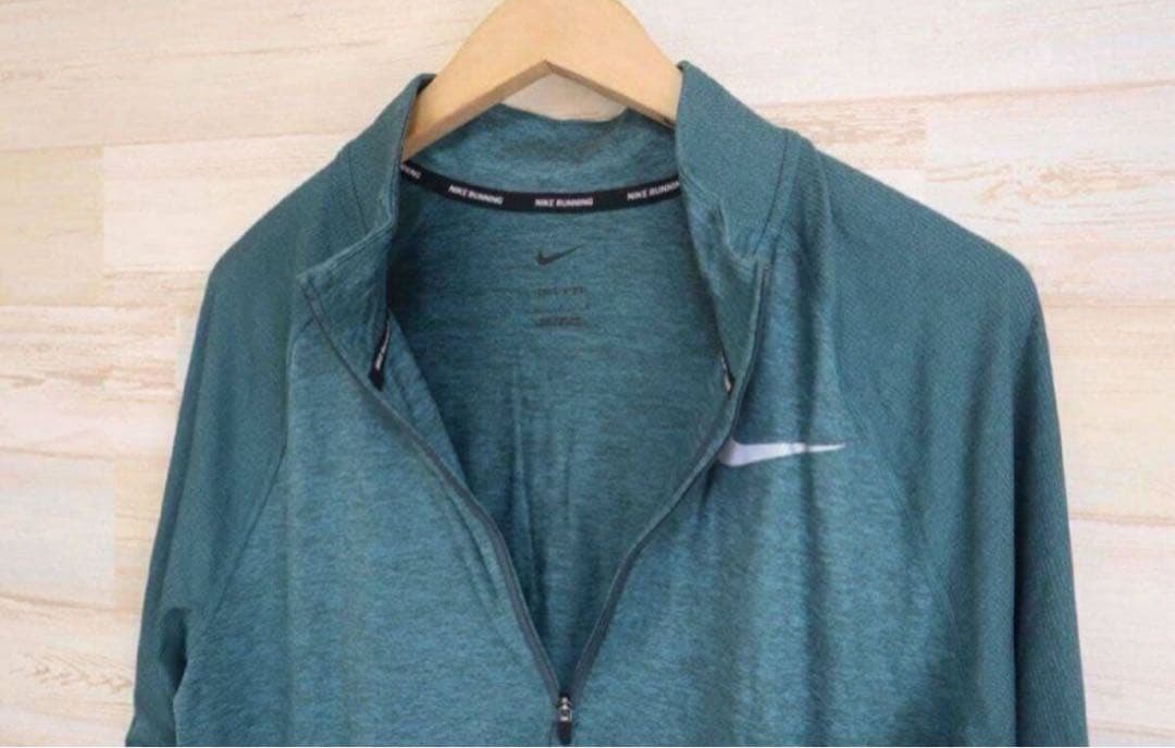 ナイキ　NIKE ドライフィット　エレメント　ランニング長袖シャツ　ハーフジップ