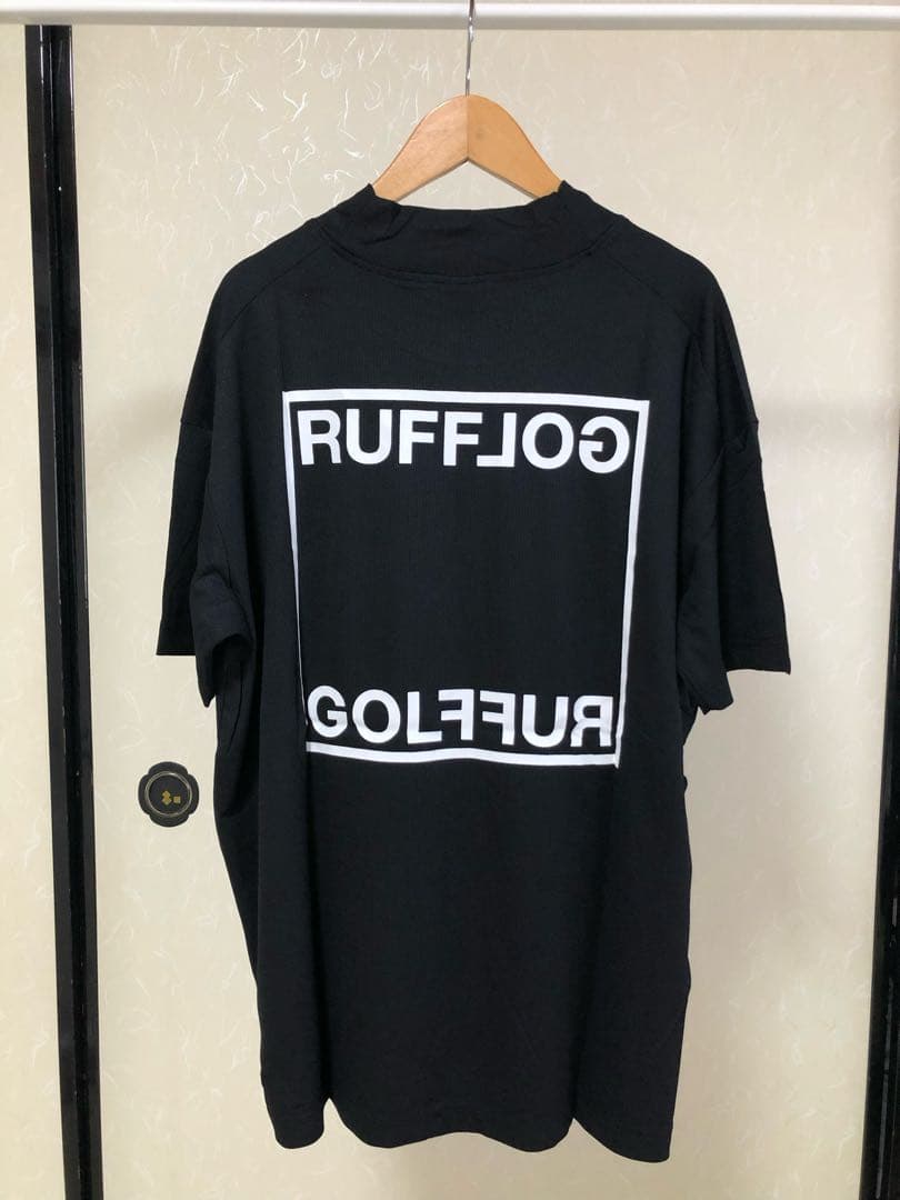 RUFFLOG MOCK NECK SHIRTS サイズM ブラック