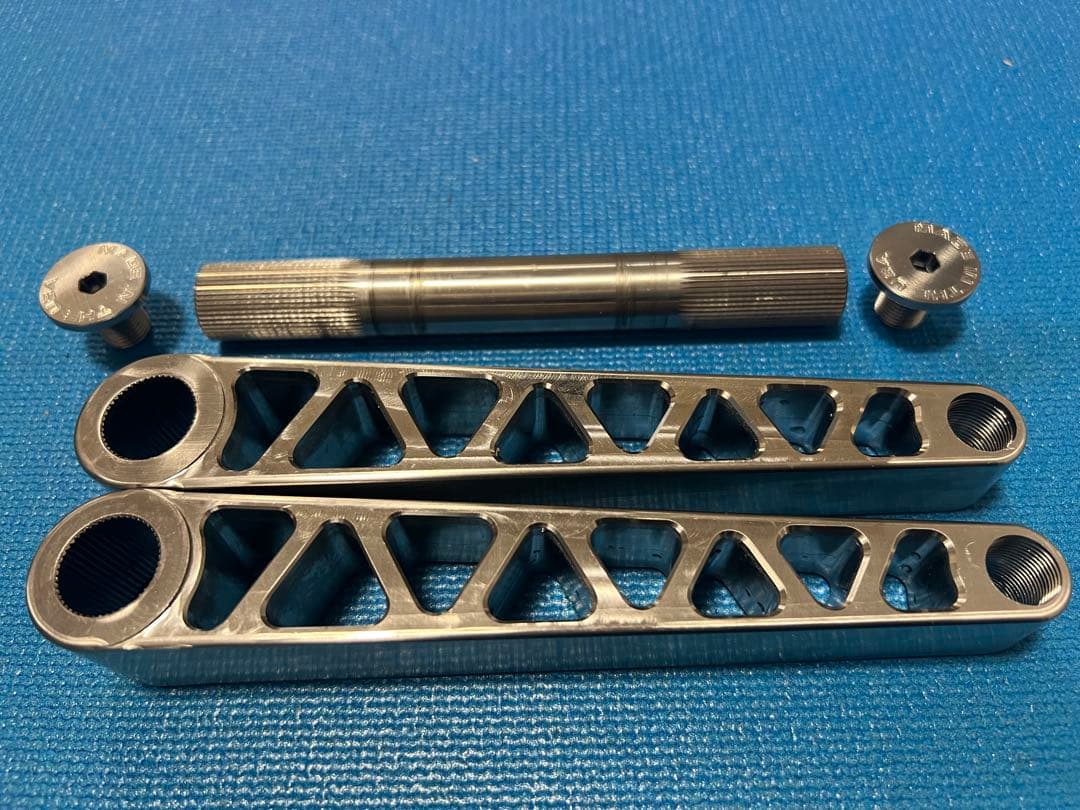 パーツ RNC BMX SUPERLITE 3pcs CRANKS-165mm 6.0\"