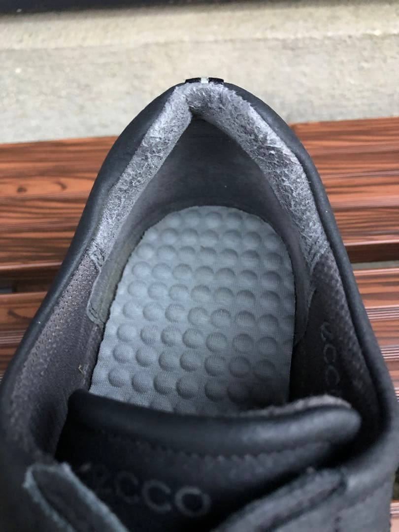 超美品 ECCO ゴルフシューズ 39 24.5cm ソフトスパイク