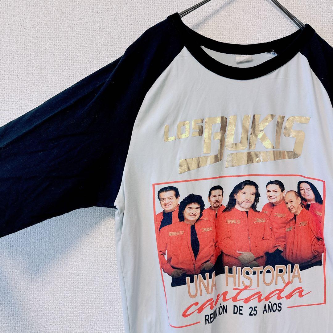 Los Bukis 25周年 ツアーTシャツ USA製 七分袖 ラグラン 両面