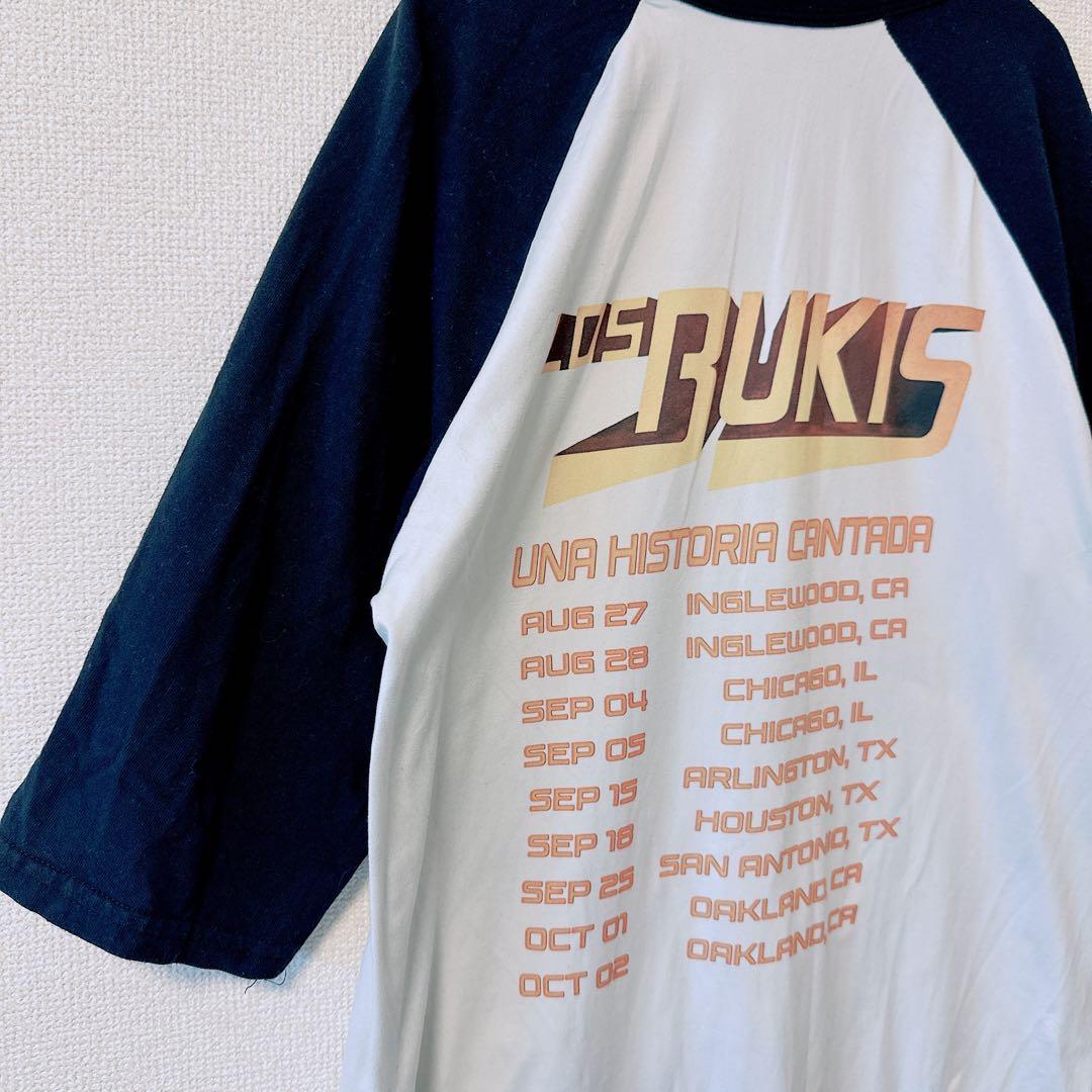 Los Bukis 25周年 ツアーTシャツ USA製 七分袖 ラグラン 両面