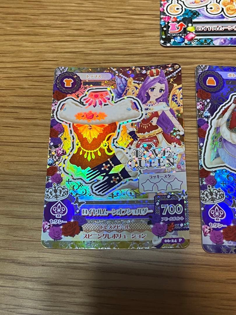 アイカツ LOVE QUEEN カードセット