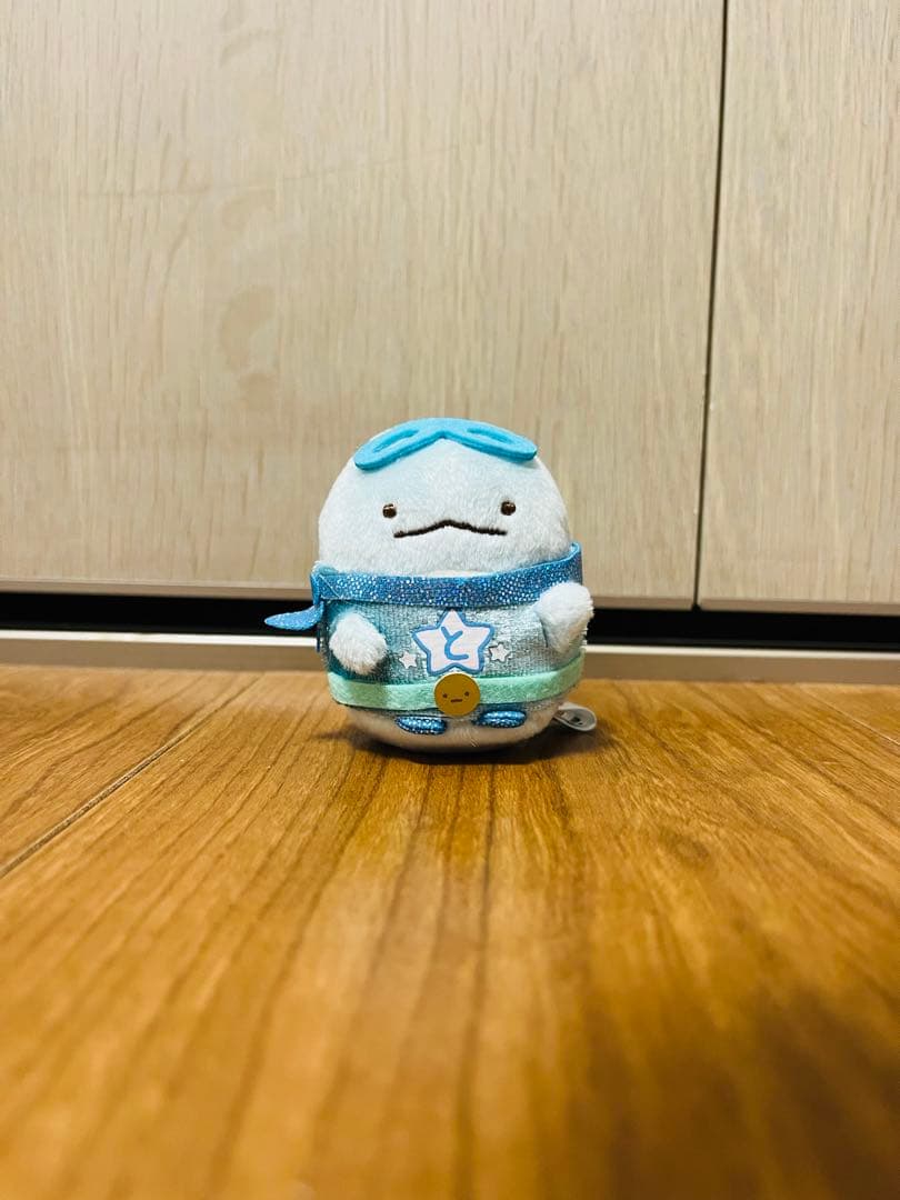 すみっコぐらしファンクラブ限定　てのりぬいぐるみ　とかげ　ヒーロー