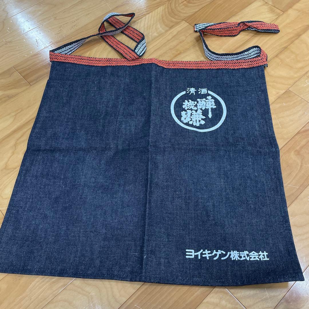 ヨイキゲン株式会社 デニム風エプロン　前掛け
