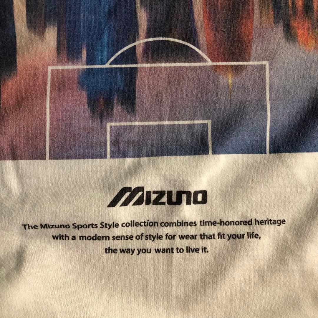 【新品】Mizuno ホワイト 長袖シャツ サッカー Mサイズ