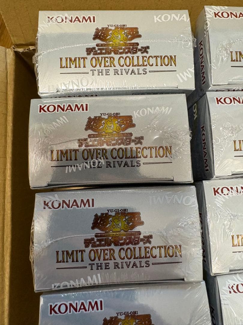 遊戯王リミットオーバーコレクションライバルズ12BOX シュリンク付き未開封