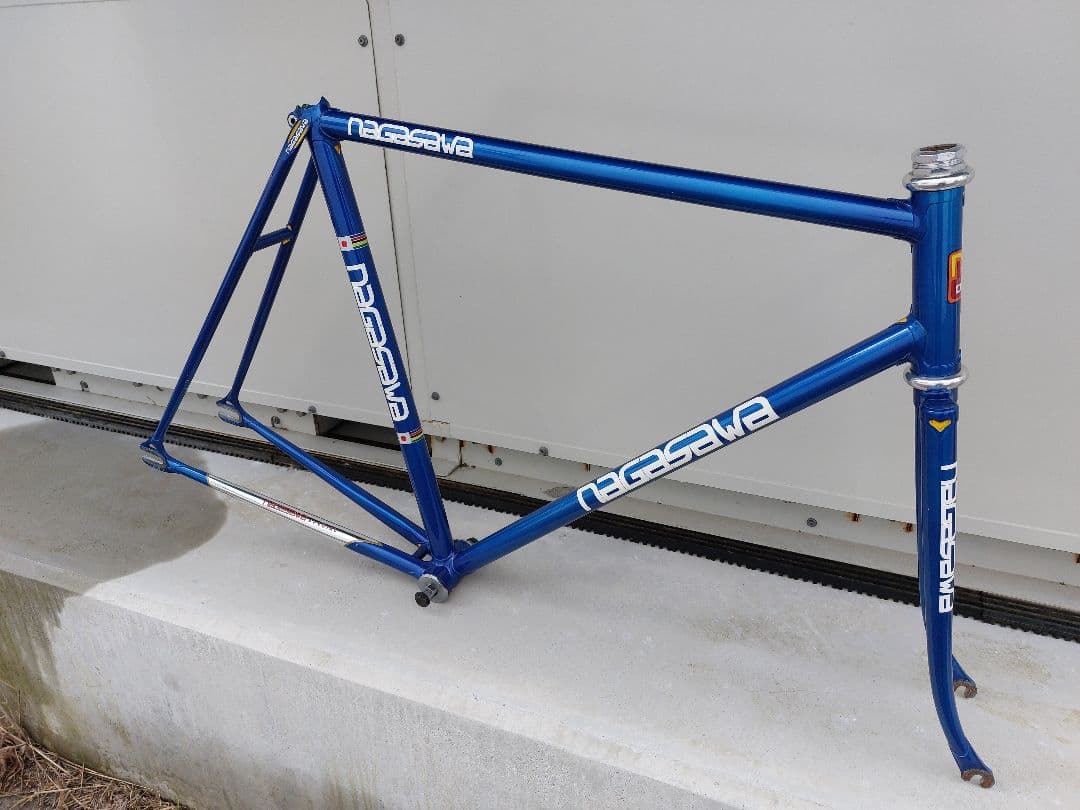 Nagasawa 競輪ピストフレーム njs刻印入り