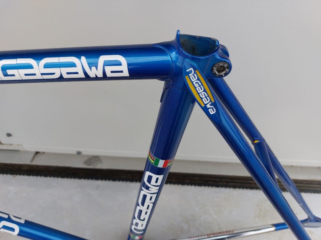 Nagasawa 競輪ピストフレーム njs刻印入り