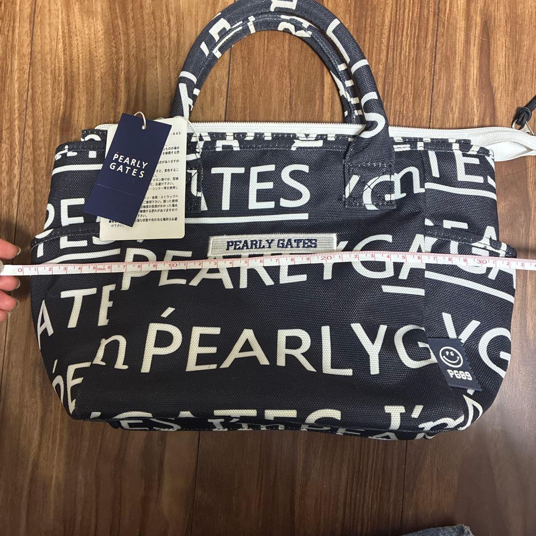 『新品未使用』PEARLY GATES ロゴプリント カートバッグ