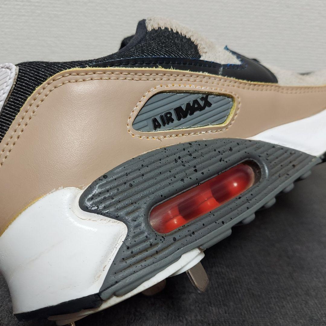 あ*げ様 NIKE ナイキ マックス 90 野球カスタム　スパイク　メンズ　27