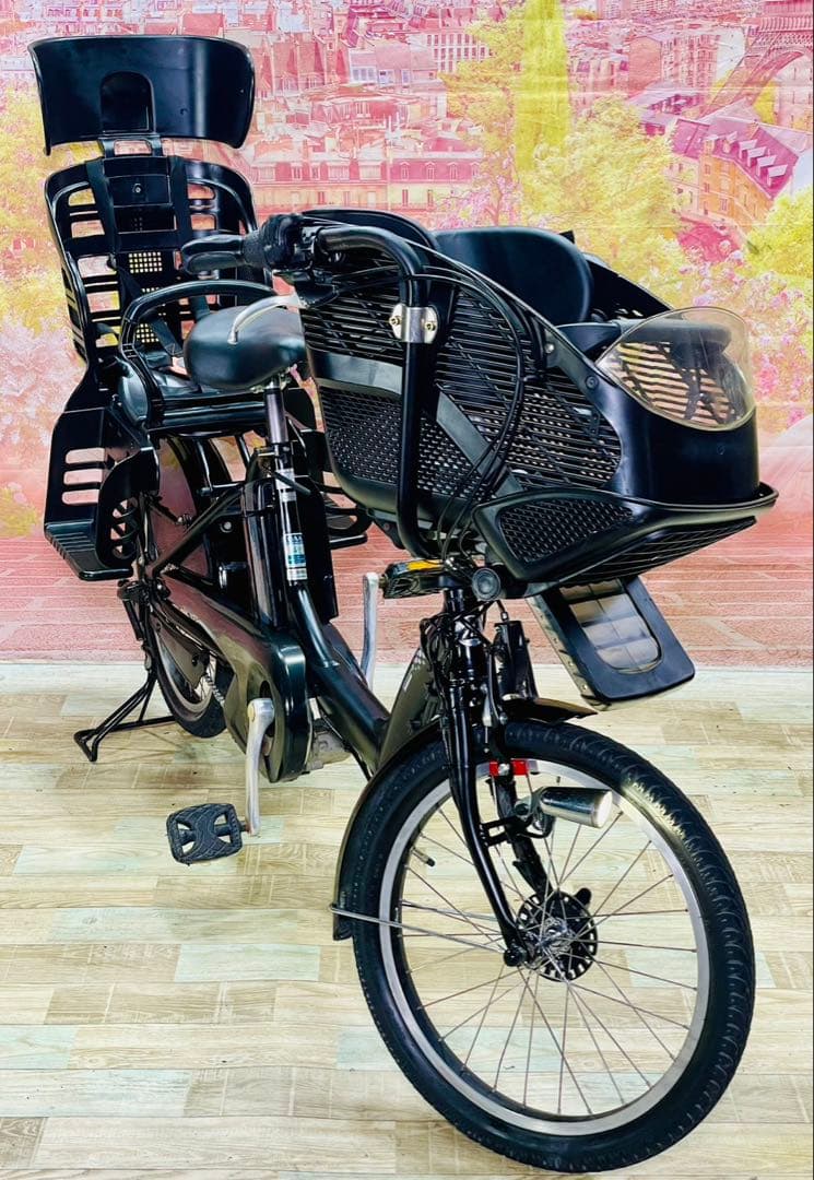ZK3804 電動自転車 ブリヂストン アンジェリーノ 子供乗せ 20インチ