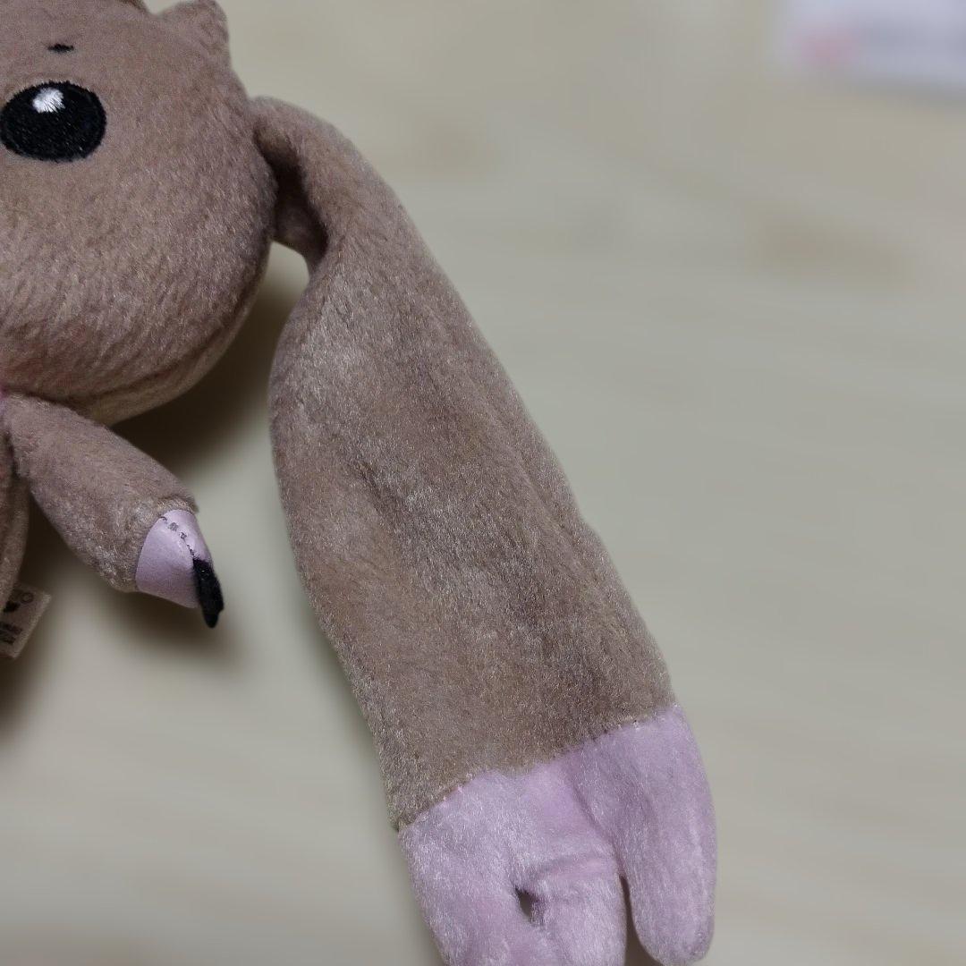 デジモンテイマーズ　ロップモン　カバンに付けられるでっかいぬいぐるみ