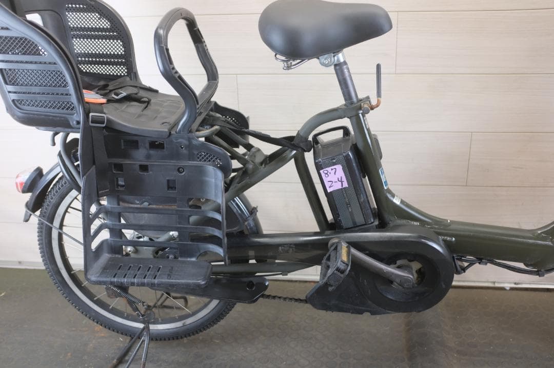 電動自転車ヤマハPAS　KISS　20インチ3段　8.7Ah（4点灯）充電器あり