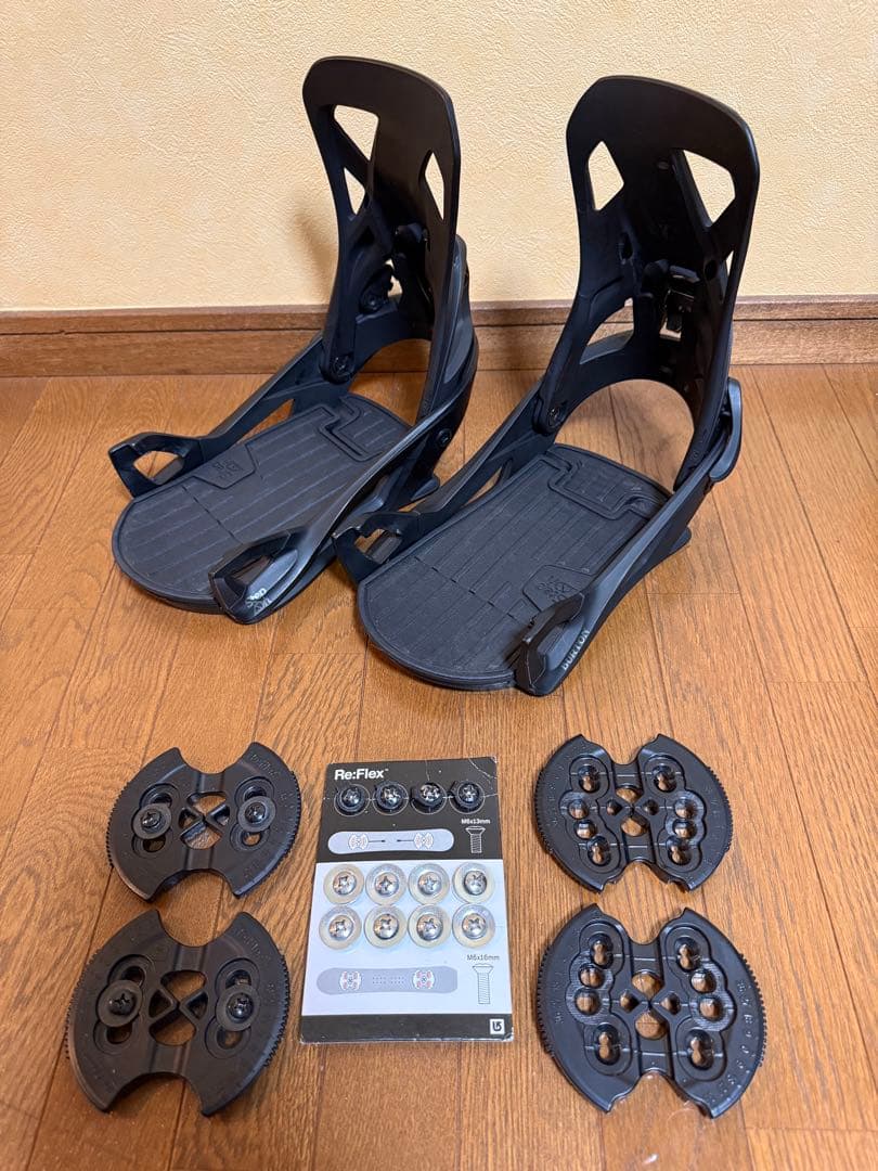 即日発送　バートン　ステップオン　バインディング　メンズM ブラック
