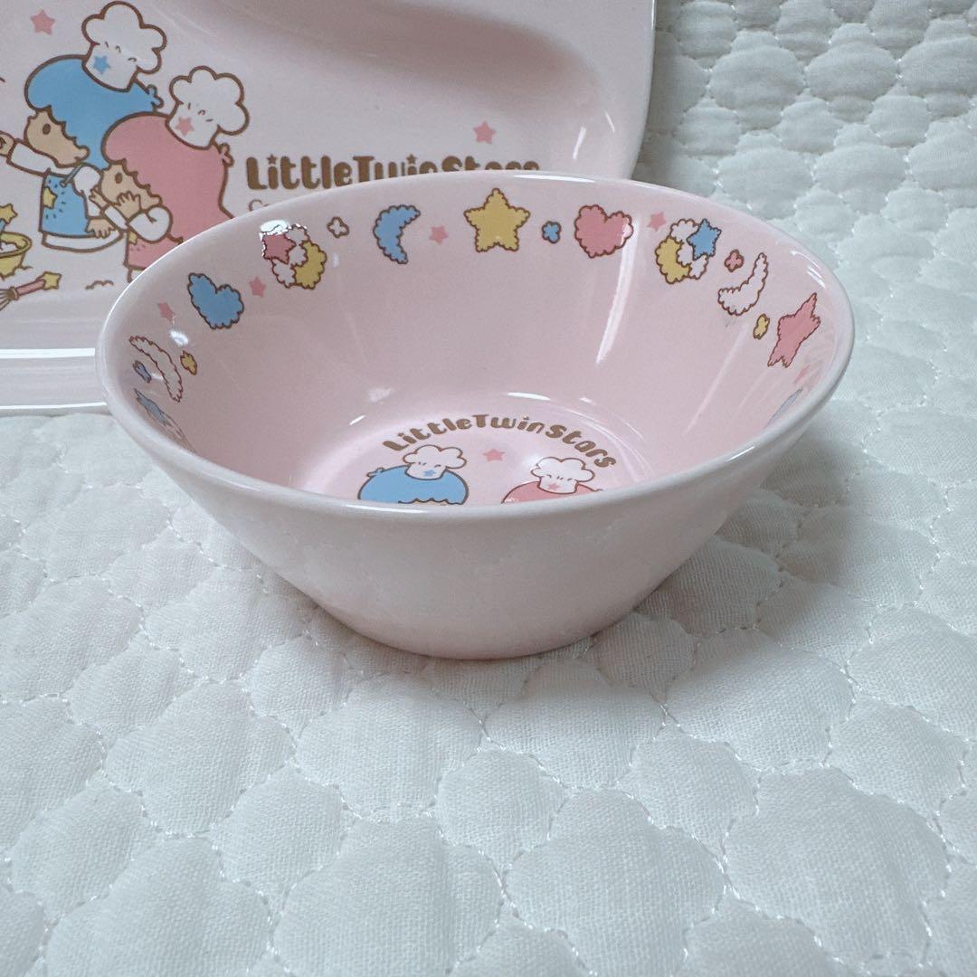 サンリオ❣️激レア　キキララ プレートセット　食器　陶器　レトロ　ホシ