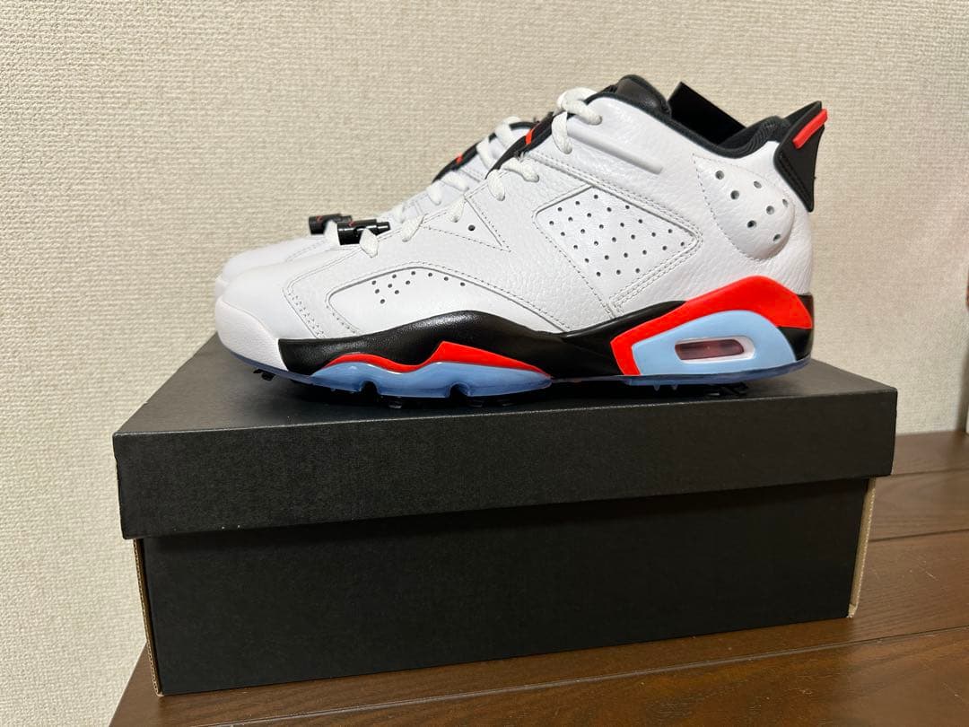 Jordan retro 6 G ホワイト/ブラック/レッド 26.5センチ