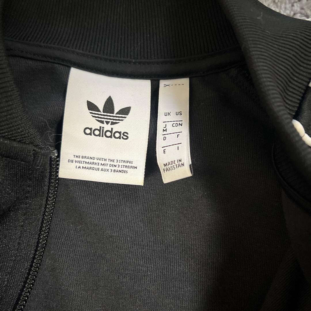 adidas ブラック ジャージ上下